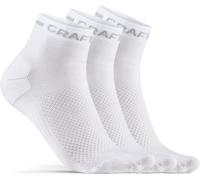Craft CRAFT CORE Dry Mid 3p Chaussettes 34-36 Blanc