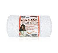 Craft de Bonnie macramé Cordon - 4 mm - 91,4 m longueurs - Beaucoup de Couleurs blanc