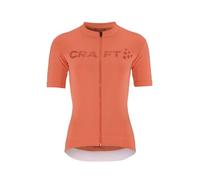 Craft Endur Logo Short Sleeve Jersey Orange S Femme Pink