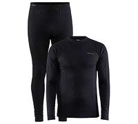 Craft Core Warm Base Layer Set Noir 2XL Homme