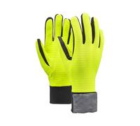 Craft Essence Hybrid Gants de running Unisex - jaunes fluo, argent, Taille XL