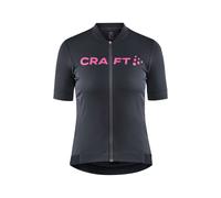 Craft ESSENCE JERSEY W ASHPALT-ROXO Femme Noir - Maillots manches courtes de cyclistes femmes M