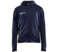 Craft EVOLVE HOOD JACKET JR Sweatshirt à capuche 134/140 Bleu