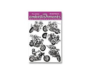 Craft Excess SPSA2001 White Angels from Hell Feuille d'art A4