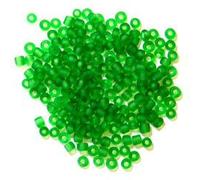 Craft Factory CF01/25104 Perles de rocaille Vert givré 2 mm Environ 15 g