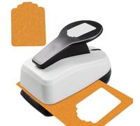 Craft Hole Cutter - Steel Metal Portable DIY | Precise Label Paper Punch | Manual Shape Circle Edge Margin Embossing Tool For Envelopes Albums Labels Handicrafts Greeting Cards Scrapbook