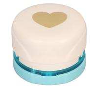 Craft Hole Punch Magnetic Metal Paper Punch Tool Back Boshosing pour le scrapbooking Arts Crafts (En forme de cœur)