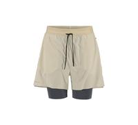 Craft Sportswear Shorts Hypervent 2-en-1 Homme Beige S