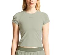 Craft Hypervent Cropped T-Shirt Tee-shirt S Argent