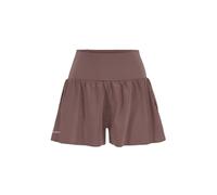 Craft - Short de trail running respirant - Hypervent Wide Shorts W Flint pour Femme - Taille M - Bordeaux Bordeaux M