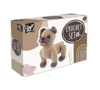 Craft ID Set de crochet Bouledogue