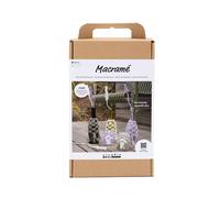 Craft Kit Macramé, Glass Decoration, 1 Pack