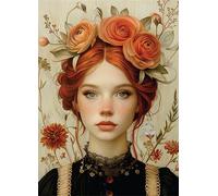 Craft Kreatively Papier de riz Portrait de Rose Celtique, 29 x 40cm (1pc) - pour meubles Poster Craft Decoupage by