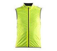 CRAFT Lithe Veste de vélo sans Manches Homme, Flumino/Noir, FR : XS (Taille Fabricant : A: XS)