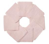 Craft Loom | Set 50 carrés gaze de coton - Coupons patchwork couture créative DIY Rose - 20x20 cm