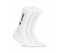 Craft Sportswear Paires de chaussettes Progress Indoor Lot de 3 40/42 Blanc