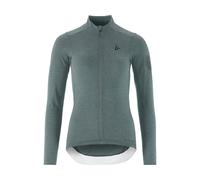 Craft Maillot de cyclisme femme en laine à manches longues Core Bike Essence bleue