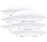 Craft Native Protège-oreillers à fermeture éclair 100% coton - Taies d'oreiller respirantes - Standard UK (50,8 x 74 cm) Housses d'oreiller anti-acariens de qualité supérieure (6)