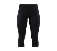 Craft Pantalon de cyclisme Essence 3/4 Femme Noir S