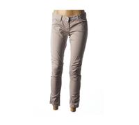craft pantalons femme de couleur gris W25