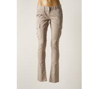 craft pantalons femme de couleur gris W28