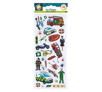 Craft Planet Autocollants Fun Autocollants Véhicules de Sauvetage