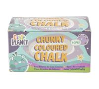 Craft Planet CPT 714600 Craies à dessin Multicolore