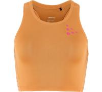 Craft PRO Hypervent Cropped Top 2 Débardeurs XS Orange