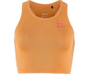 Craft PRO Hypervent Cropped Top 2 Débardeurs XS Orange