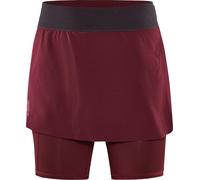 Craft PRO TRAIL 2IN1 SKIRT W Jupe S Rouge
