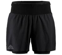 Craft - Short de trail stretch léger - Pro Trail Shorts M Black/Black pour Homme - Taille M - Noir Noir M