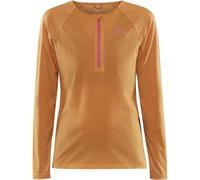 CRAFT Pro Trail Wind Ls Tee W - Femme - Orange - taille L- modèle 2024