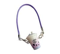Craft Resin Bubble Teas Cup Charm Set Craft Accessory Drink Pendentif For Keychains Sacs Bijoux Making Bubble Teas