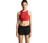 Craft Rush 2.0 Crop Top Femme XS Rouge