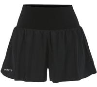 Craft - Short de trail running respirant - Hypervent Wide Shorts W Black pour Femme - Taille S - Noir Noir S
