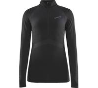 Craft - Sous-vêtement technique - Active Intensity Zip W Black-Asphalt pour Femme - Taille XS - Noir Noir XS