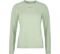 Craft - T-shirt de running à manches longues - Adv Essence LS Tee 2 W Glacial pour Femme - Taille S - Vert Vert S