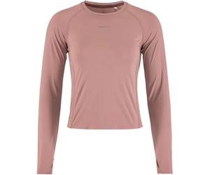 Craft - T-shirt de trail running stretch à manches longues - Hypervent Tight LS W Potpurri pour Femme - Taille S - Rose Rose S