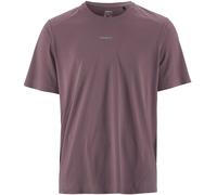 Craft - T-shirt de trail running ultra respirant et léger - Hypervent Tee M Flint pour Homme - Taille L - Bordeaux Bordeaux L