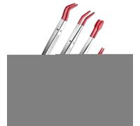 Craft Tweezers, Sewing Tool Multipurpose, Stainless Steel Straight Tweezers with Precision Tip, Fine Grip and Control for Jewelry Making, Electronics, Home Use, Silver