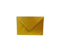 Craft UK Centura Pearl 2396 Lot de 50 enveloppes C6 Doré