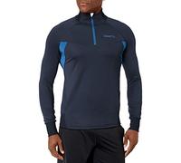 Craft Veste de survêtement à manches longues pour homme avec demi-fermeture éclair et manches longues