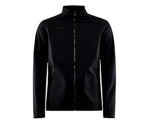 Craft Veste softshell Core Explore pour homme | Veste demi-saison coupe-vent et imperméable pour homme | 2 poches latérales, 1 poche intérieure