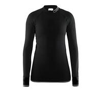 CRAFT Warm Intensity Maillot Femme Noir/Granite FR : M (Taille Fabricant : 38)