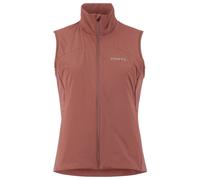 Craft - Women's Adv Essence 2 Warm Vest - Gilet synthétique - M - rose brown