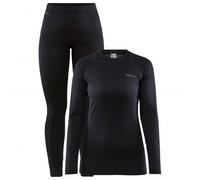 Craft - Women's Core Warm Baselayer Set - Sous-vêtement synthétique - XL - black