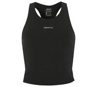 Craft - Women's Hypervent Cropped Pocket Singlet - T-shirt de running - XL - black