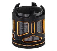 Craft Your Own Canne à pêche avec siège de moulinet de pêche 25 mm avec écrou de verrouillage pour projets de bricolage (doré)