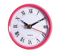 Craft Your Own Clocks Insert à mouvement à quartz Taille pratique de 8,9 cm avec joint d'étanchéité Rose