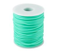 Craftdady Cordon en caoutchouc PVC pour fil à mémoire de forme, collier, bracelet, tricot, 50 m, aigue-marine